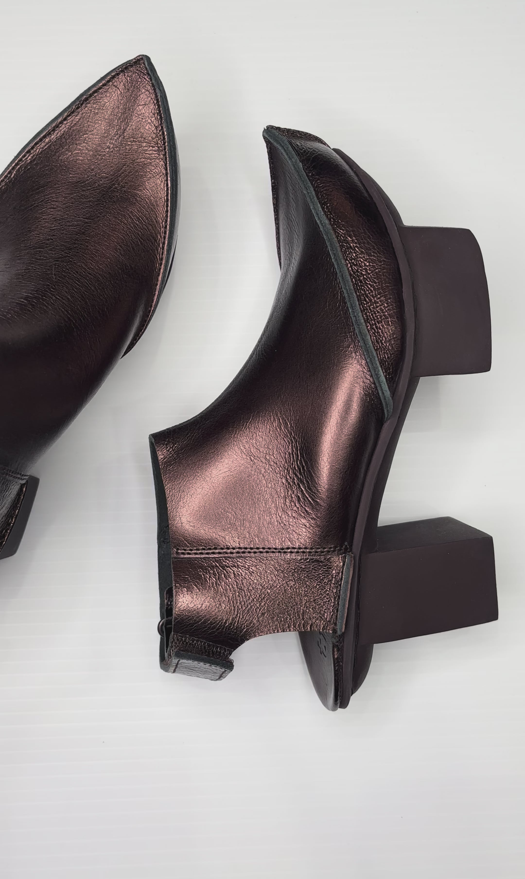 Trippen Simoon Mule, Copper - Essential Elements Chicago