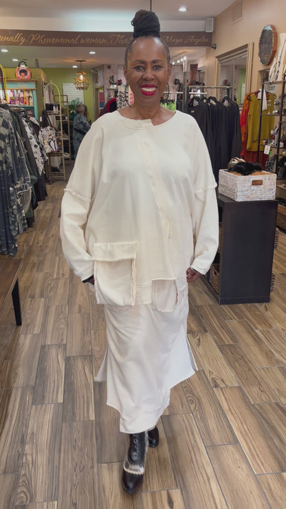 Bodil Cotton Skirt - Essential Elements Chicago