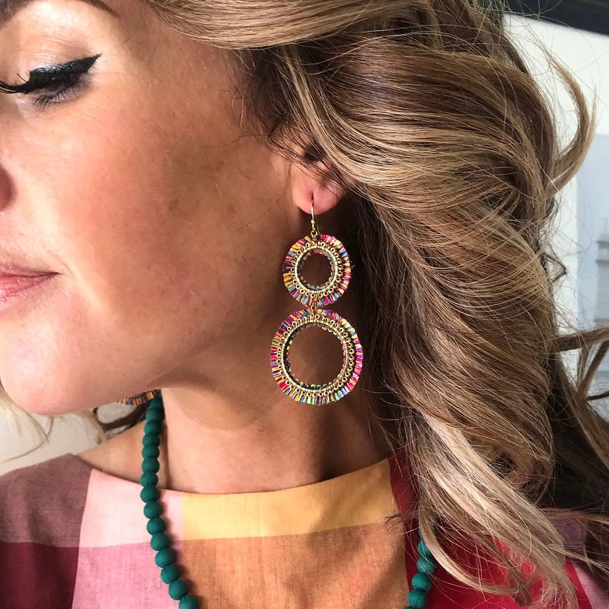 Raja Double Hoops - Essential Elements Chicago