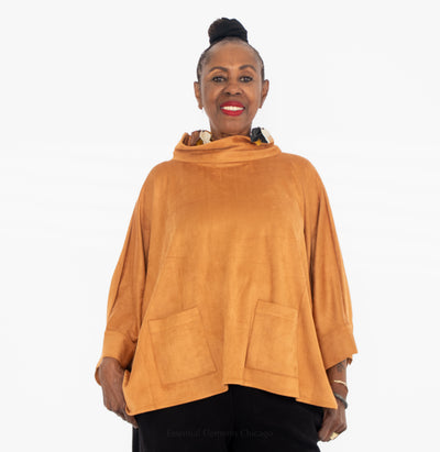 Ravel Faux Suede Muse Top