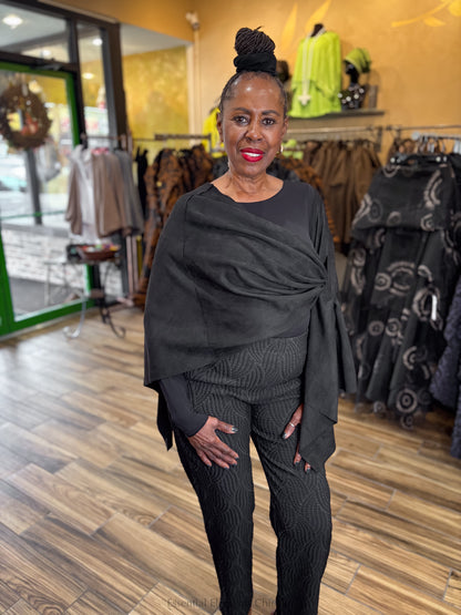 Ravel Faux Suede Wrap - Essential Elements Chicago