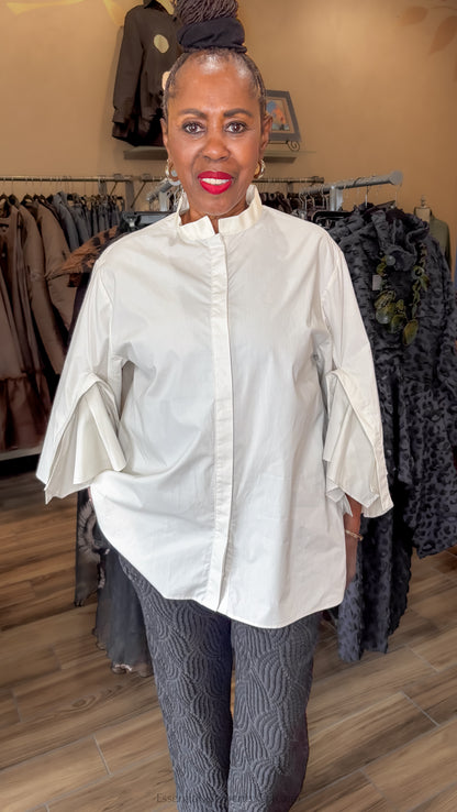 Ravel Split Sleeve Top - Essential Elements Chicago