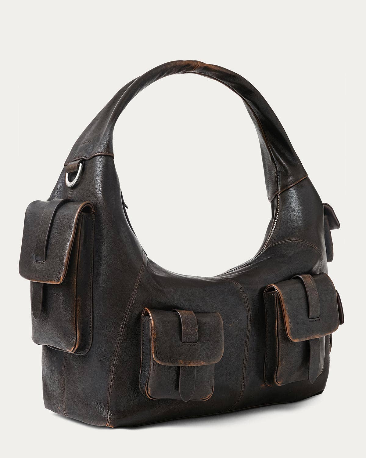 Aimee Rebel Shoulder Bag - Fudge Brush Off
