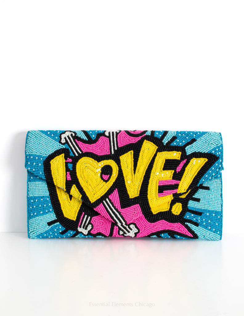 Ricki Love Beaded Clutch - Essential Elements Chicago