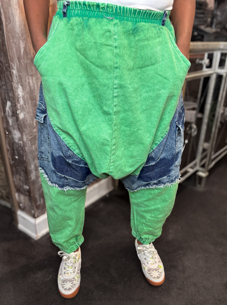 Rogue Denim Harem Pants