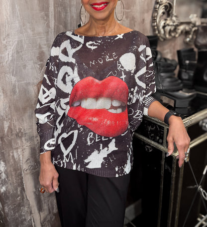 Ruby Lips Sweater