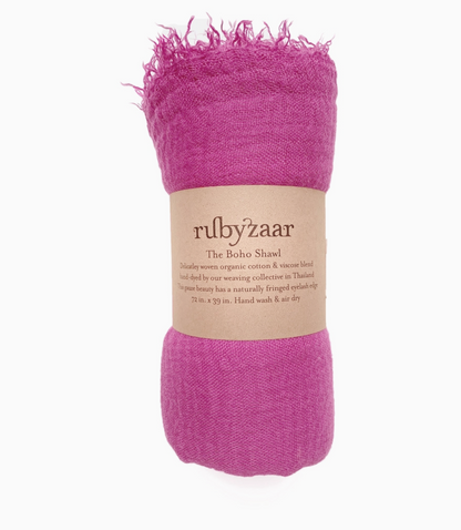 Rubyzaar Boho Scarf - Essential Elements Chicago