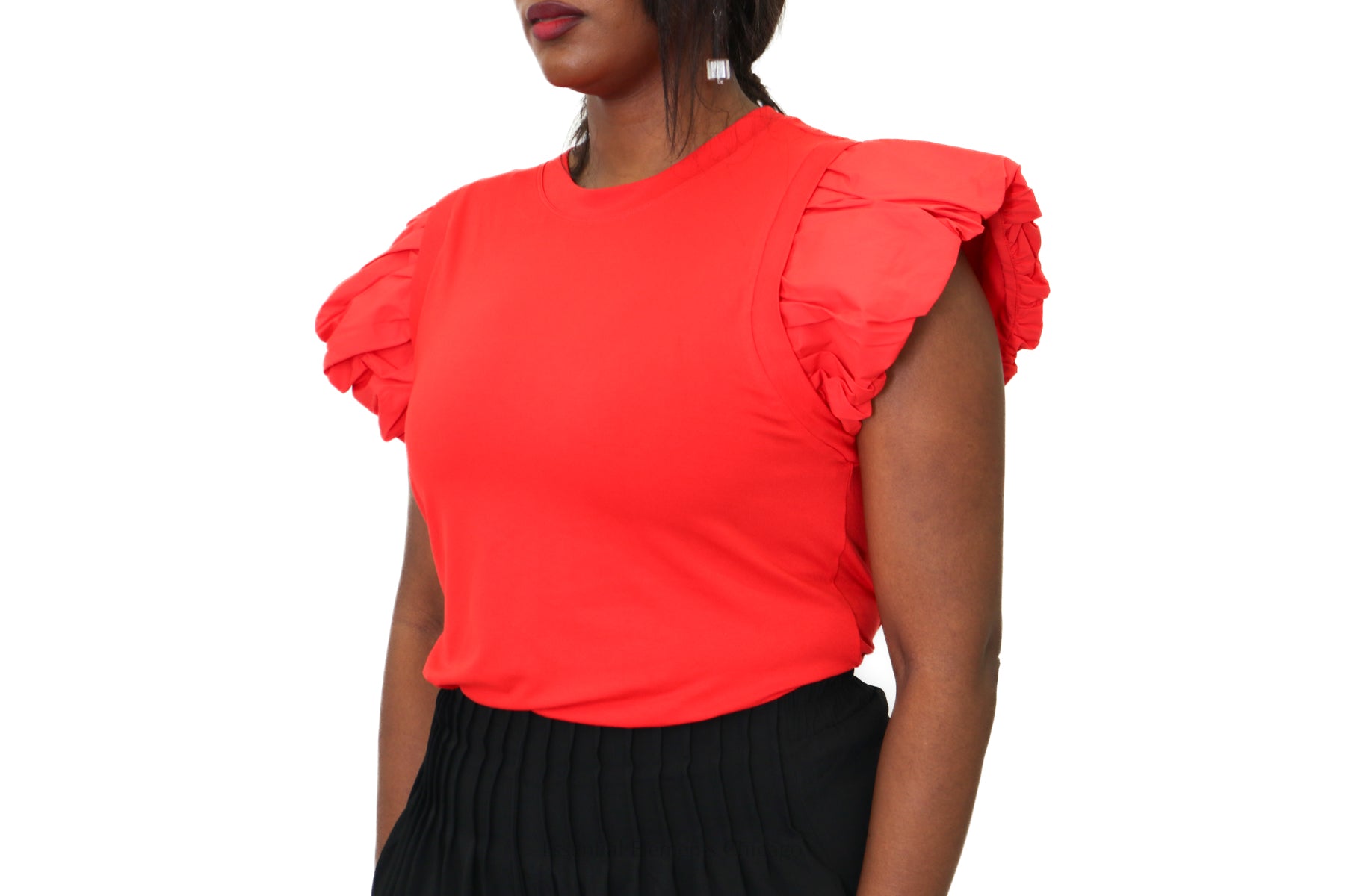Ruffle Sleeve Top
