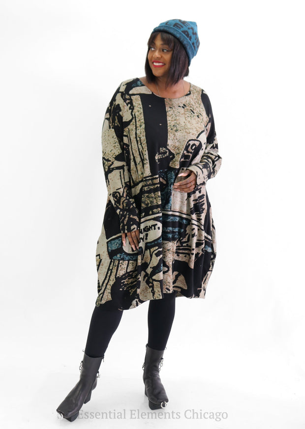 Rundholz Black Label Comic Dress - Essential Elements Chicago