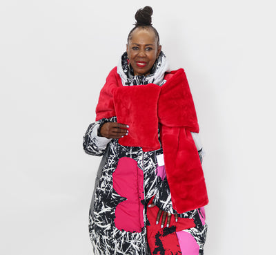 Rundholz Black Label Faux Fur Scarf - Essential Elements Chicago