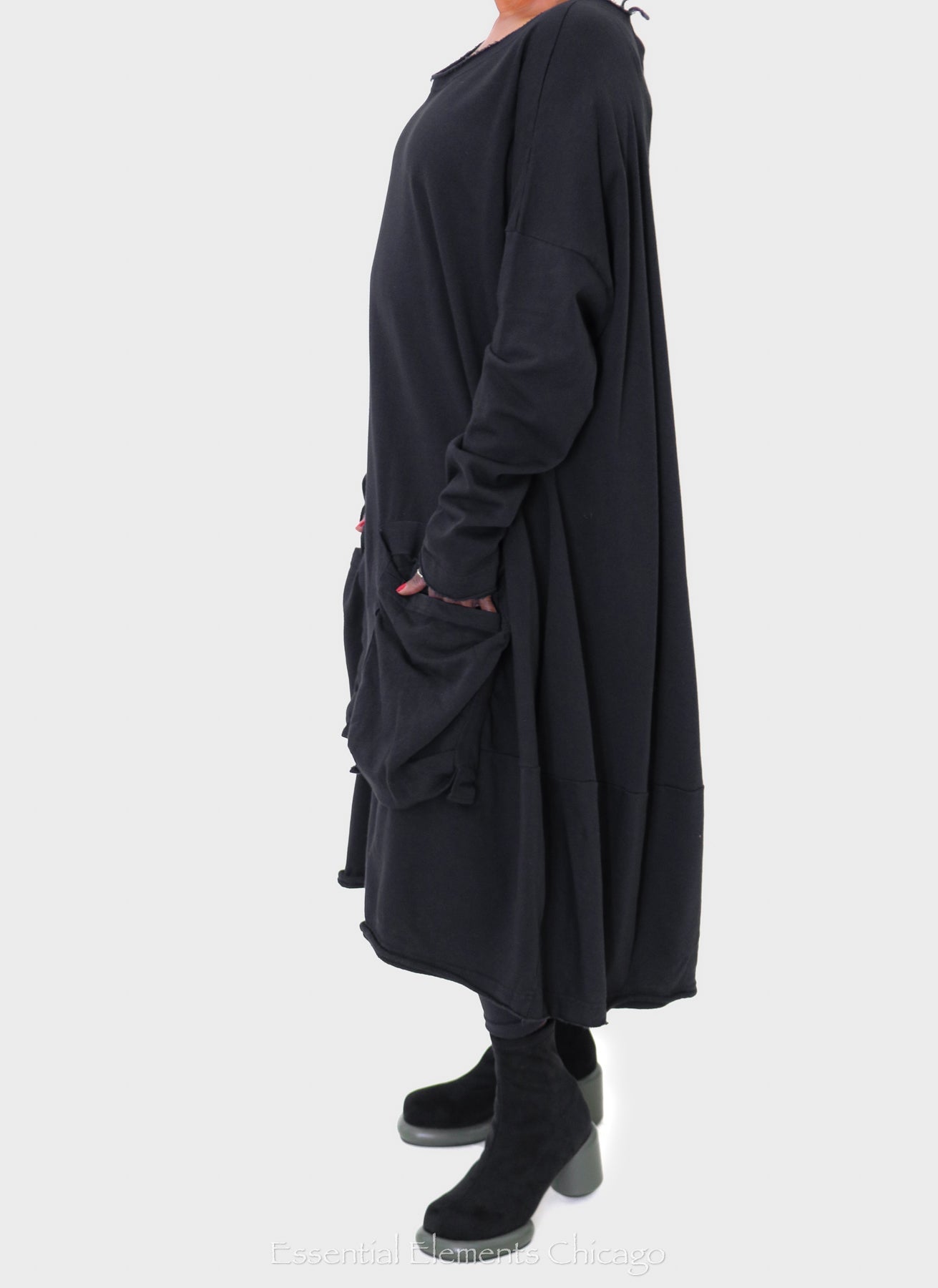 Rundholz Black Label French Terry Dress - Essential Elements Chicago