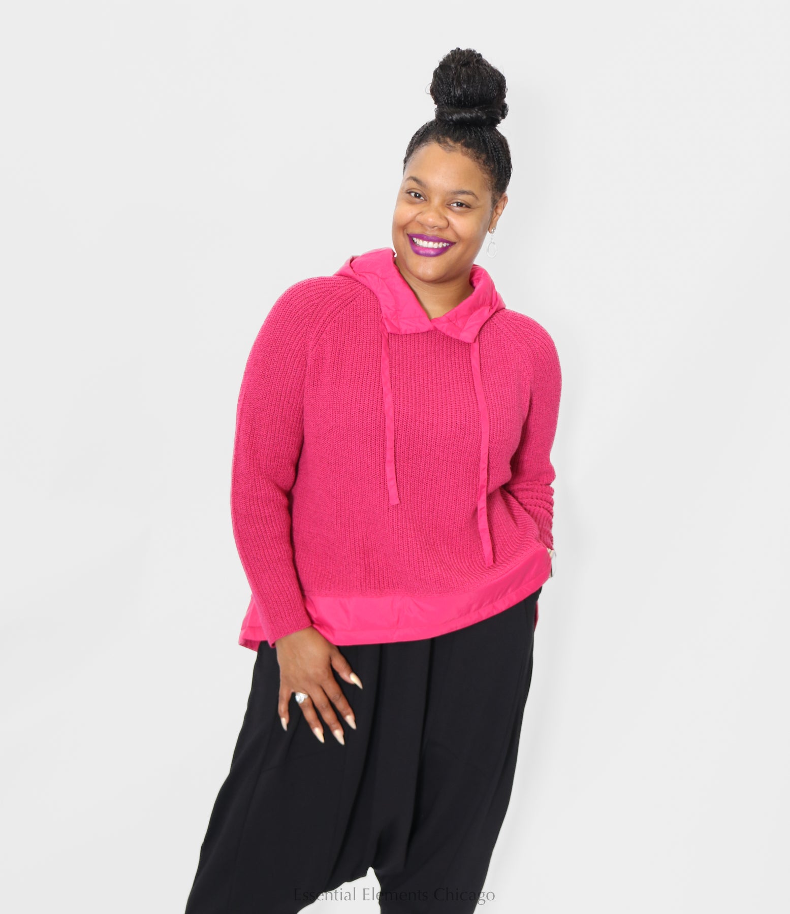 Rundholz Black Label Hooded Knit Pullover - Essential Elements Chicago