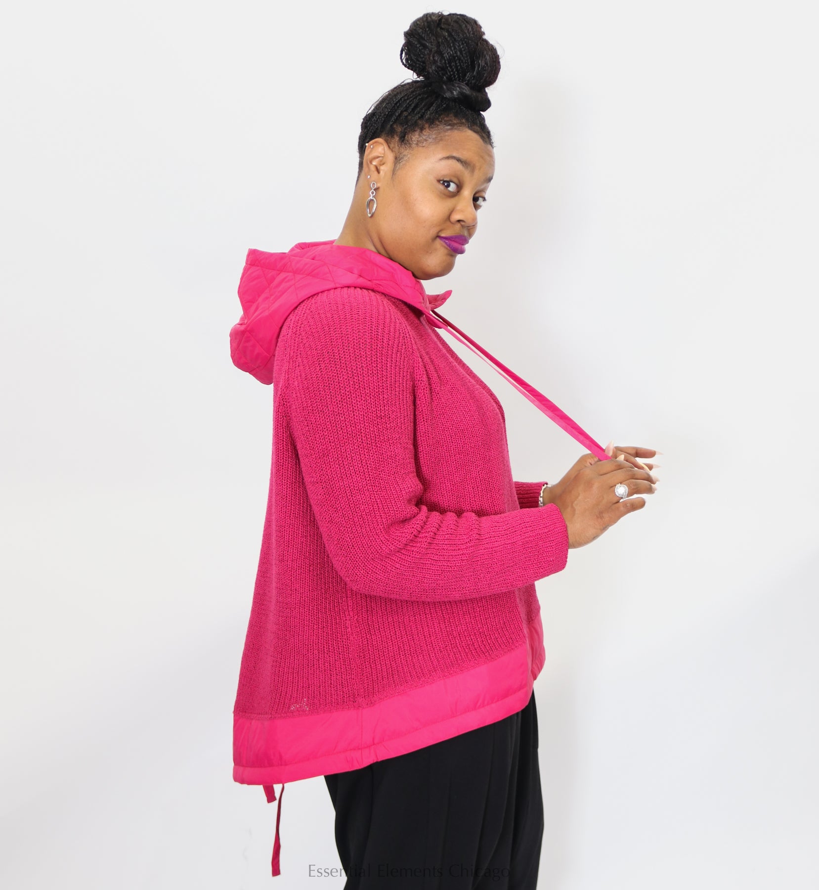 Rundholz Black Label Hooded Knit Pullover - Essential Elements Chicago