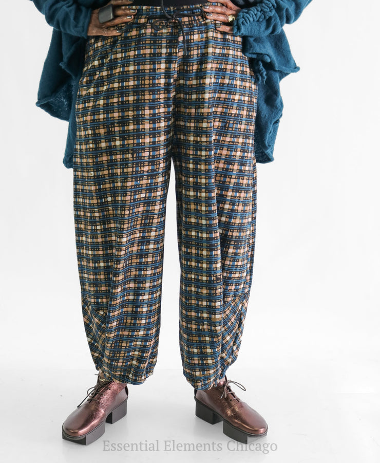 Rundholz Black Label Ink Check Trousers - Essential Elements Chicago