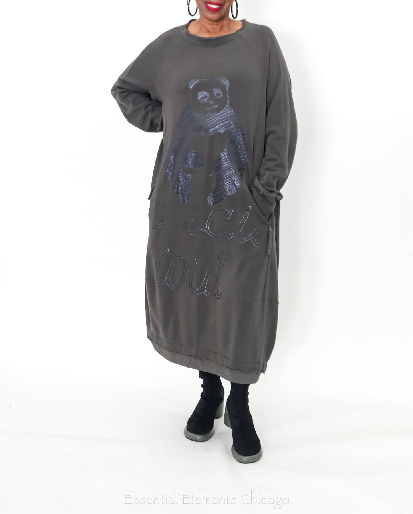 Rundholz Black Label Panda Dress - Essential Elements Chicago