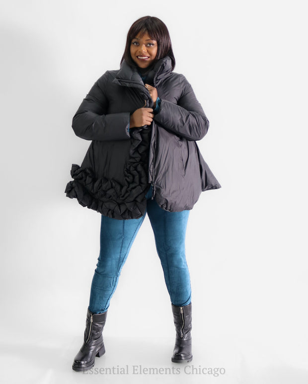 Rundholz Black Label Ruffle Back Jacket - Essential Elements Chicago