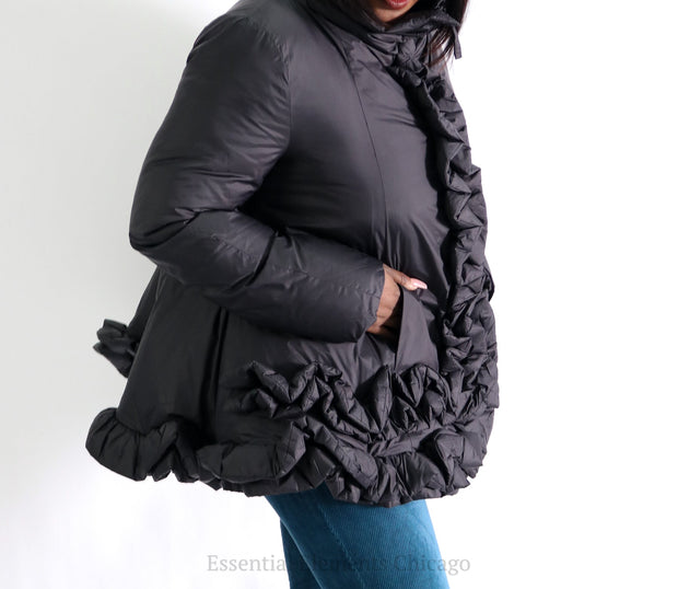 Rundholz Black Label Ruffle Back Jacket - Essential Elements Chicago