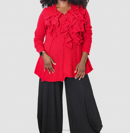 Rundholz Black Label Wool Pullover, Rose - Essential Elements Chicago