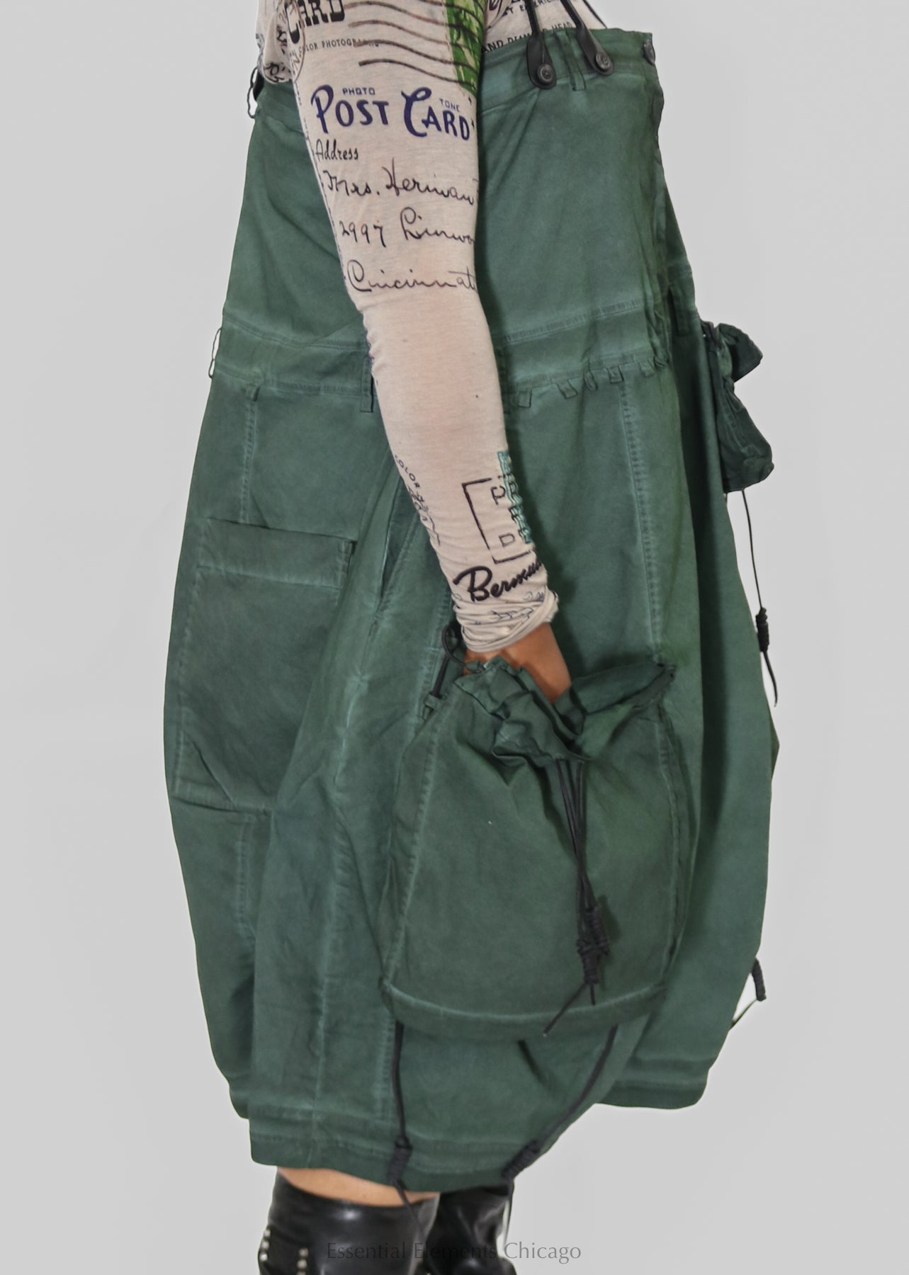 Rundholz Dip Cargo Skirt - Pine & Sand