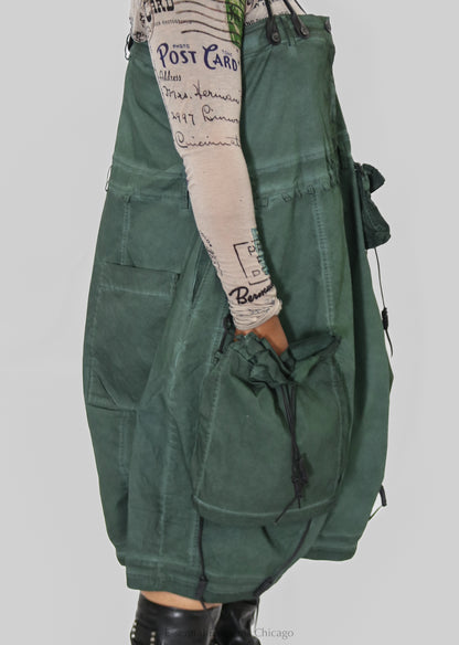 Rundholz Dip Cargo Skirt - Pine & Sand