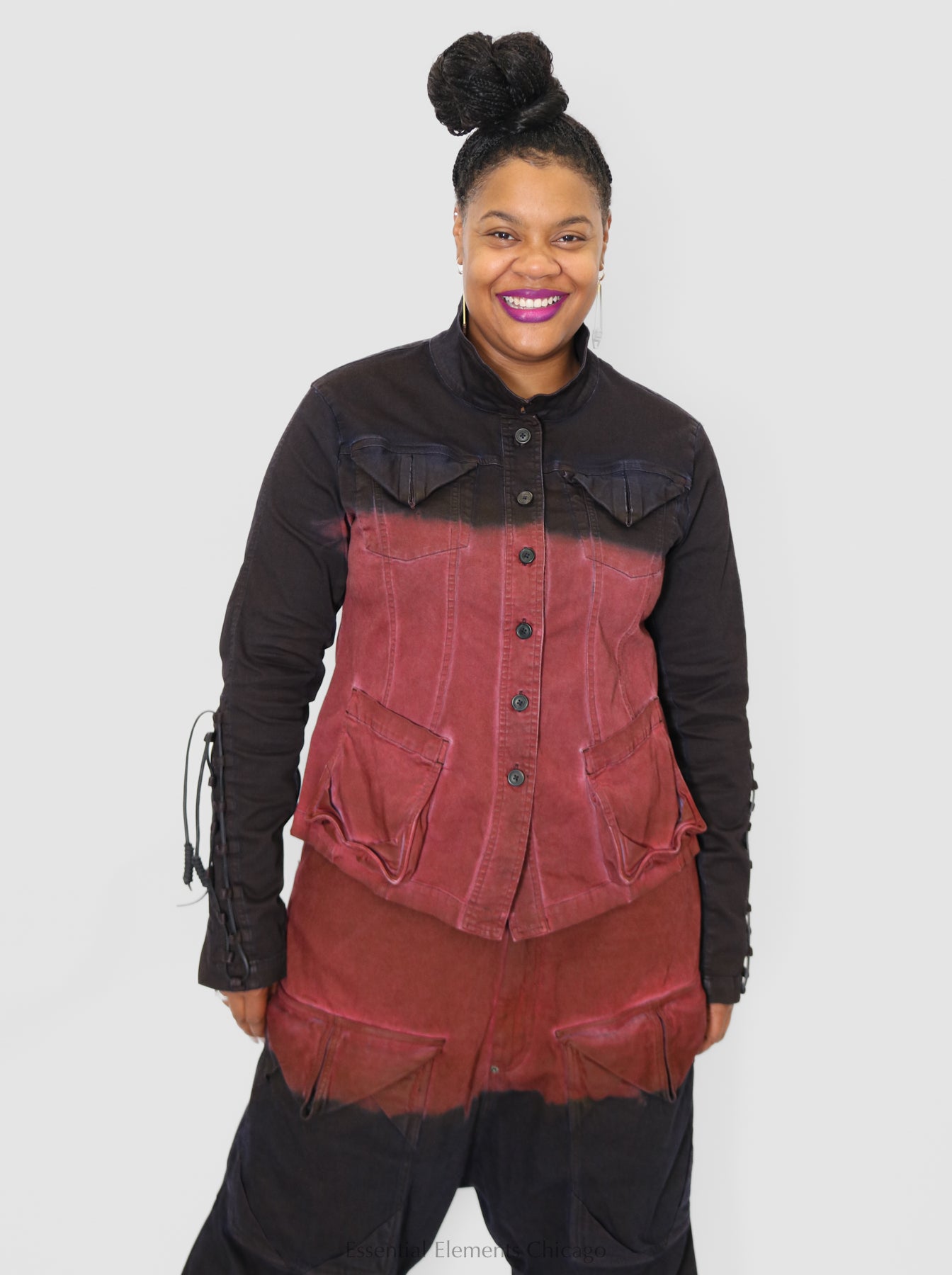 Rundholz Dip Ombre Jacket, Crab Medium