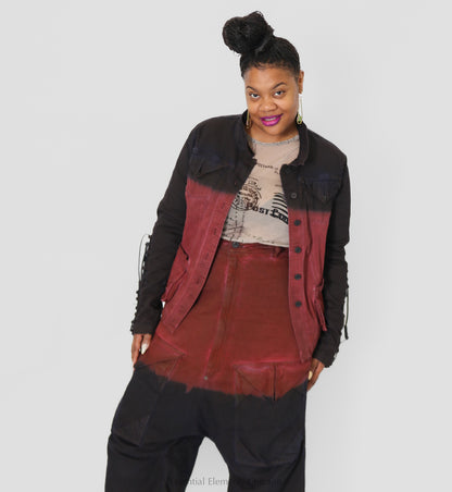 Rundholz Dip Ombre Jacket, Crab Medium