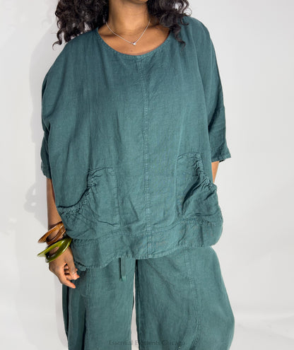 Rundholz Linen Top, Tree - Essential Elements Chicago