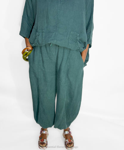 Rundholz Linen Trousers, Tree - Essential Elements Chicago