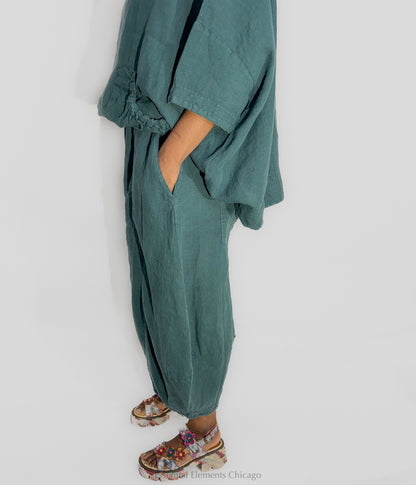 Rundholz Linen Trousers, Tree - Essential Elements Chicago