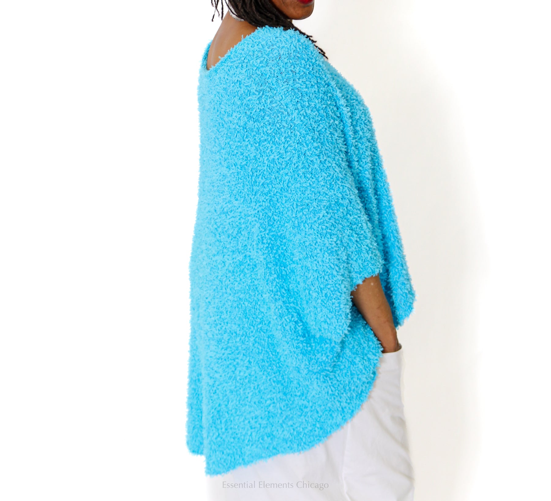 Rundholz Looped Pullover, Malibu - Essential Elements Chicago