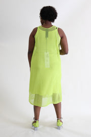 Rundholz Mesh Knitted Dress, Sun - Essential Elements Chicago