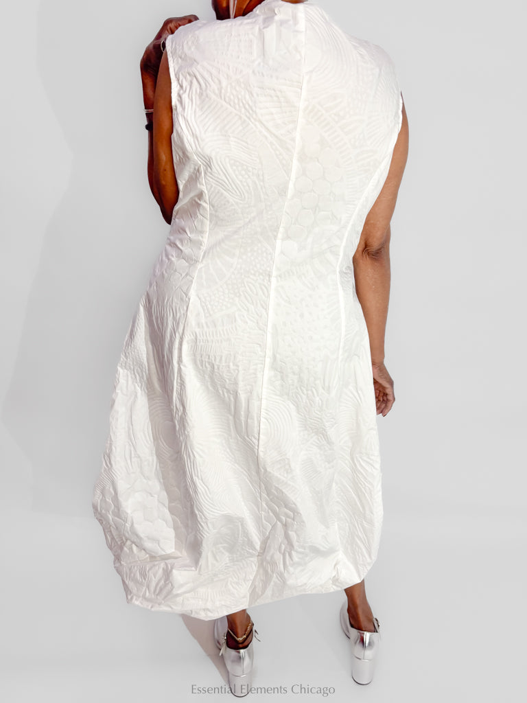 Rundholz Sleeveless Textured Dress - Essential Elements Chicago