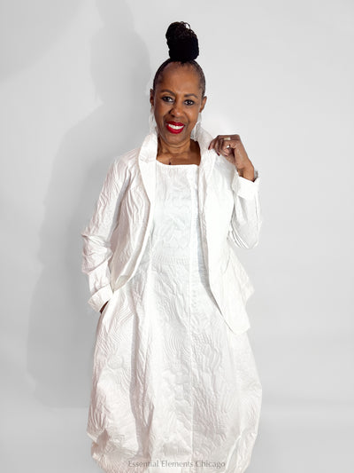 Rundholz Textured Cotton Jacket - Essential Elements Chicago