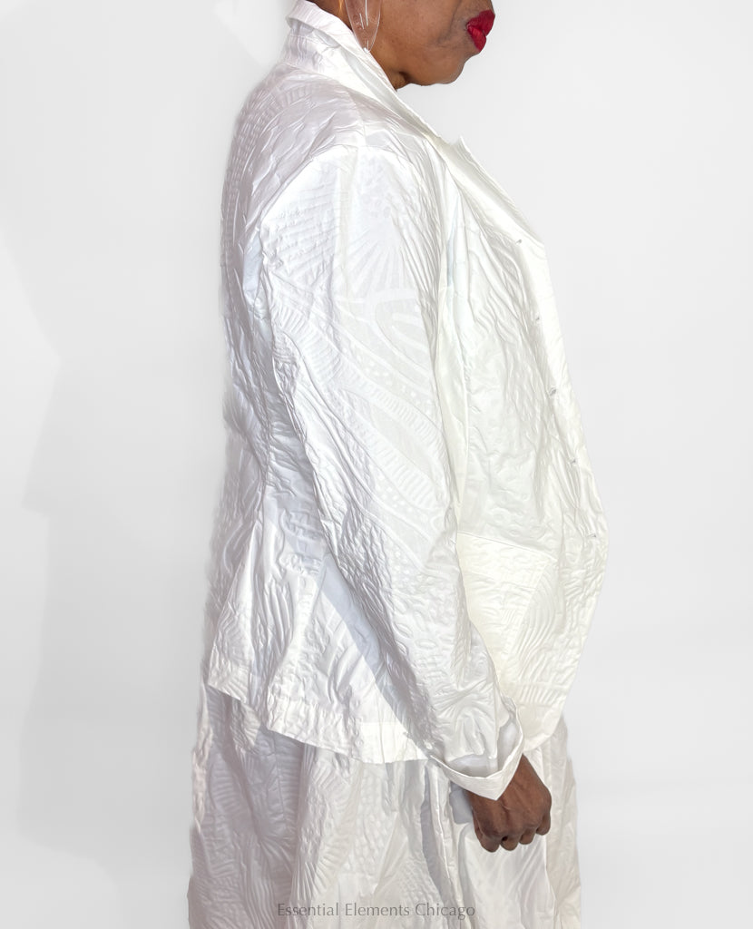 Rundholz Textured Cotton Jacket - Essential Elements Chicago