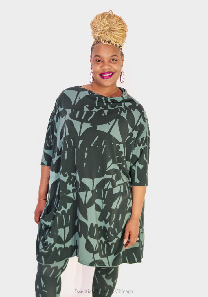 Rundholz Tree Print Dress - Essential Elements Chicago