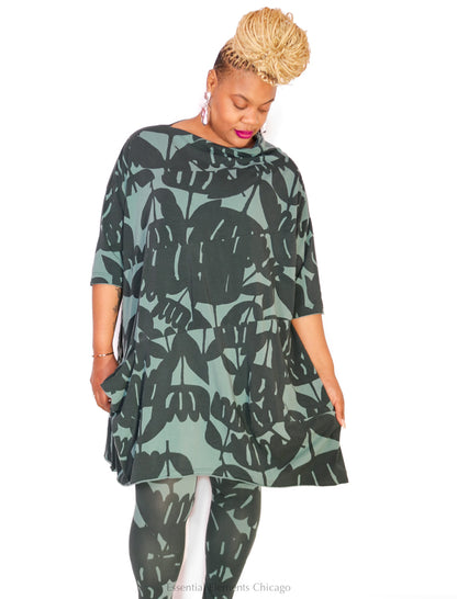 Rundholz Tree Print Dress - Essential Elements Chicago