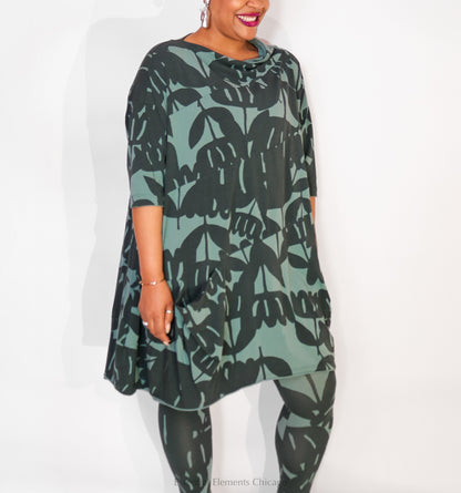 Rundholz Tree Print Dress - Essential Elements Chicago