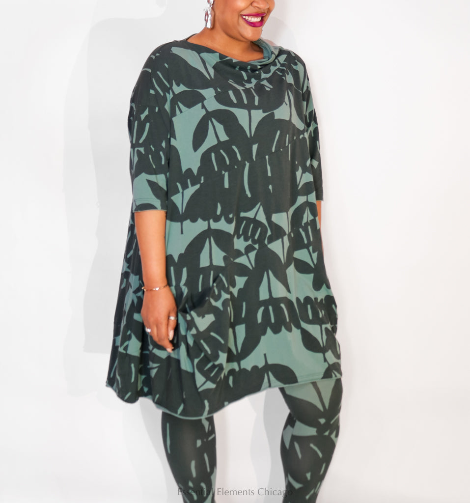 Rundholz Tree Print Dress - Essential Elements Chicago