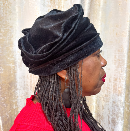 Sconi Legacy Twinkle Velour, Black - Essential Elements Chicago