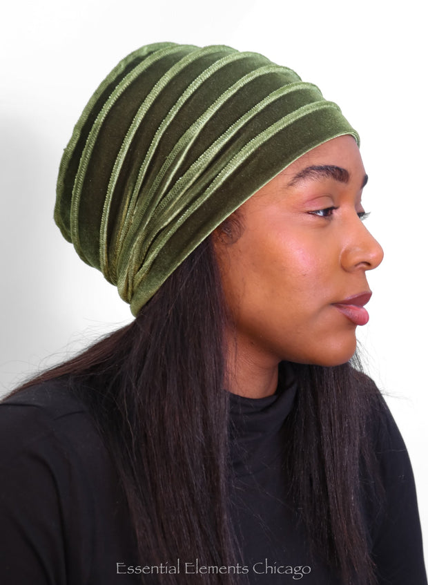 Sconi Pine Green Velour Slinky - Essential Elements Chicago