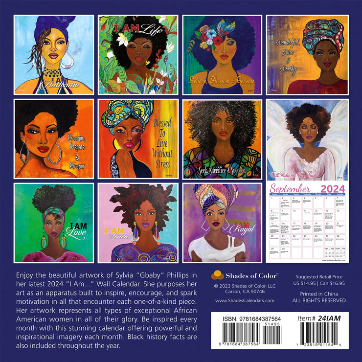 Shades of Color 2024 Wall Calender - Essential Elements Chicago