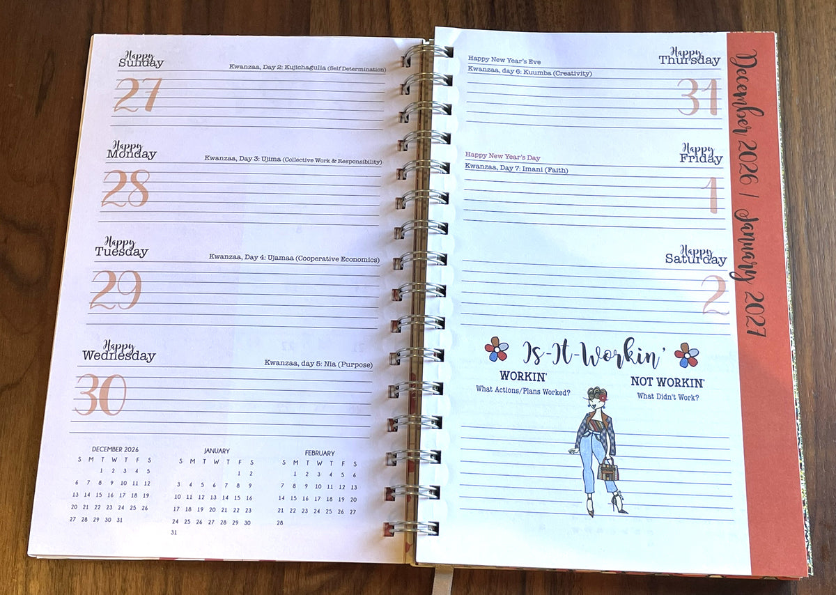 Shades of Color 2027 Inspirational Planner - Kiwi McDowell