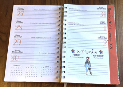 Shades of Color 2027 Inspirational Planner - Kiwi McDowell