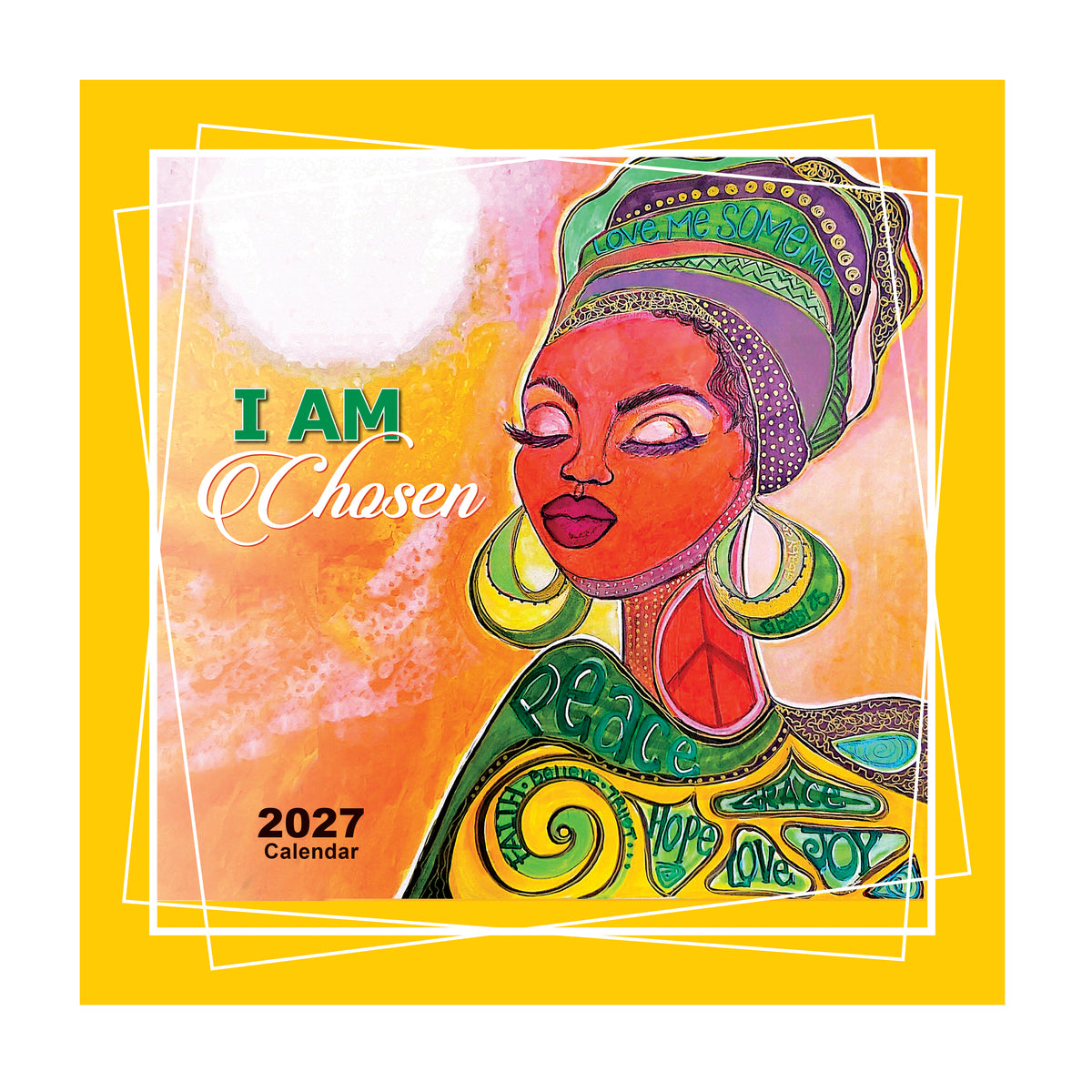 Shades of Color 2027 Wall Calendar