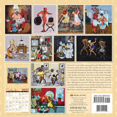 Shades of Color 2027 Wall Calendar