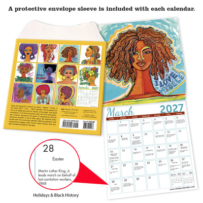 Shades of Color 2027 Wall Calendar