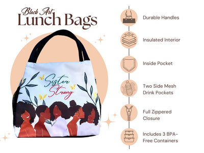 Shades of Color Lunch Bag Set