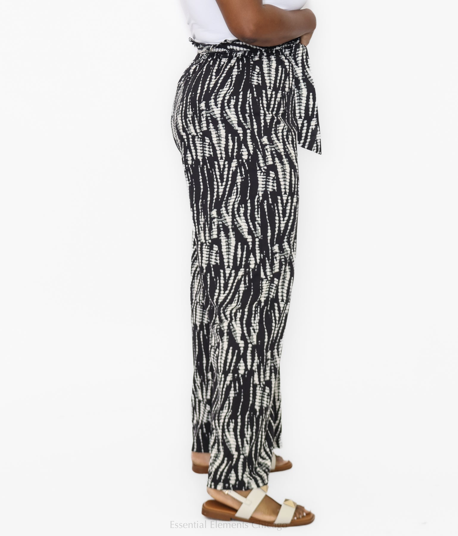 Shibori Stripe Pants - Essential Elements Chicago