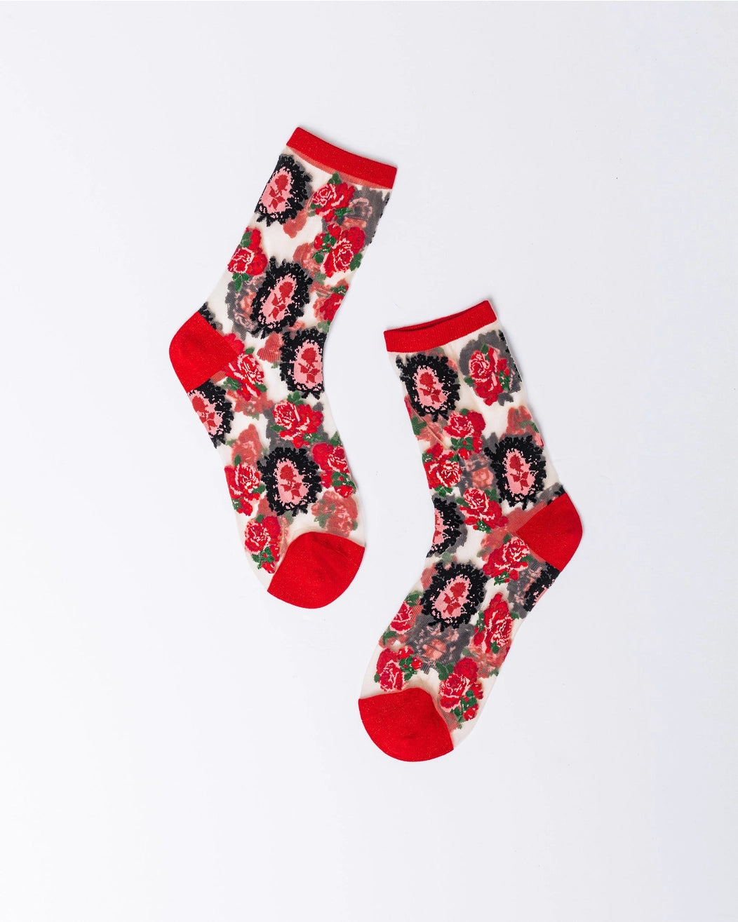 Sock Candy Cameo Rose Sock - Essential Elements Chicago