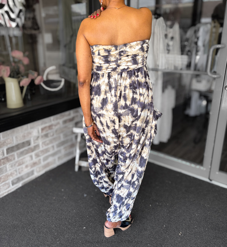 Solana Strapless Jumpsuit - Essential Elements Chicago